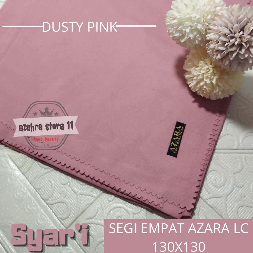 Hijab Segi Empat Oscara Syar'i 130x130 Laser Cut Voal Polos Jumbo