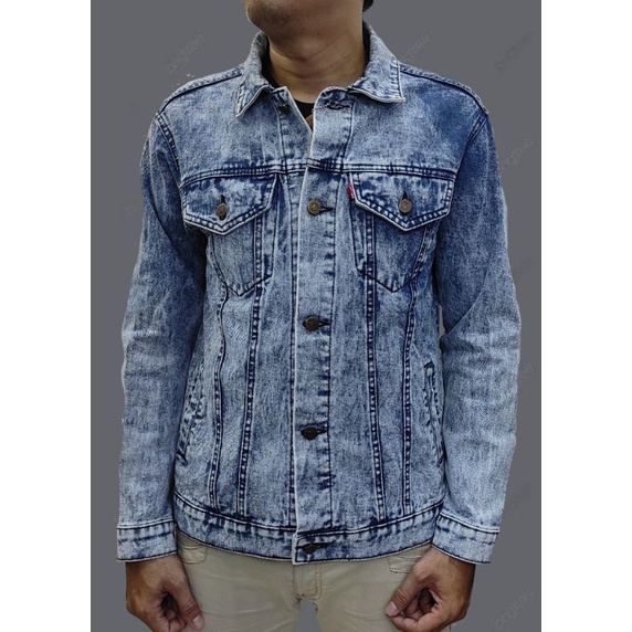 RAJA JACKET jaket jeans pria , jaket jeans pria , jaket pecah beling pria