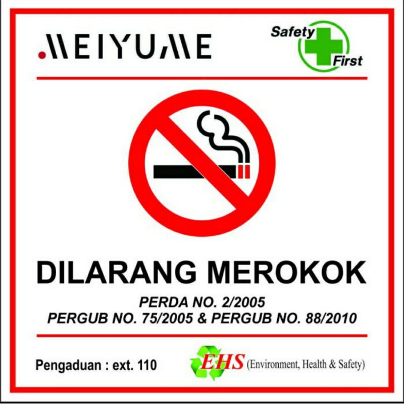 

STIKER PERGUB MEIYUME 10X10CM