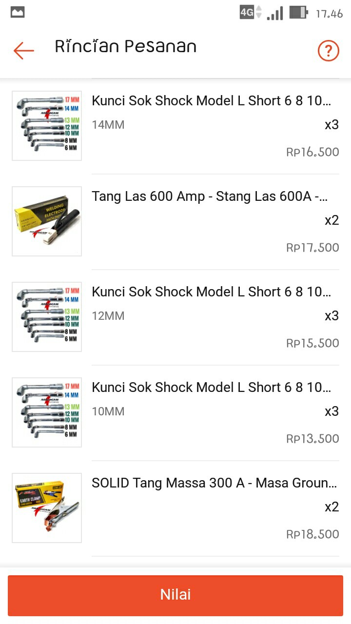 Tang Las 600 Amp - Stang Las 600a - Welding Electrode Holder