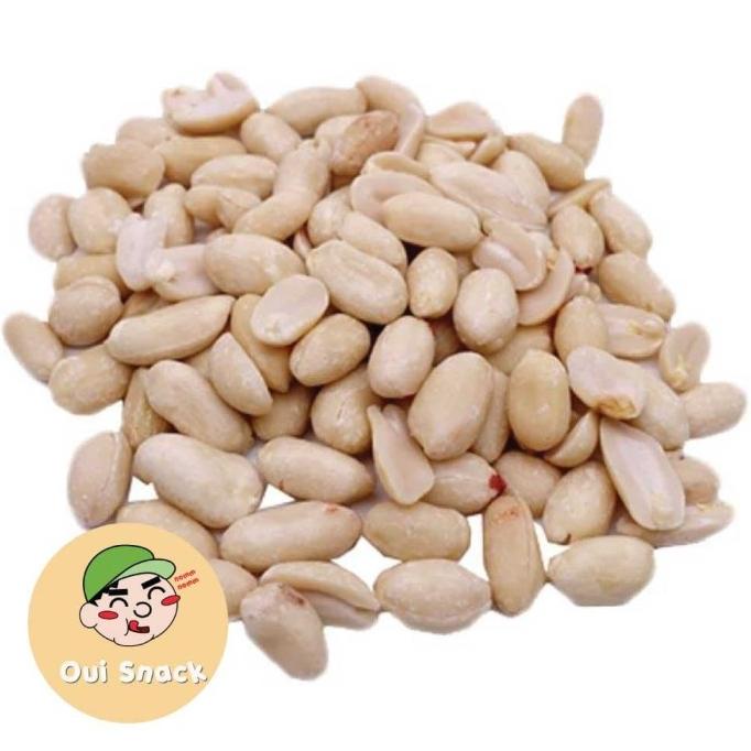 

500GR KACANG TANAH KUPAS MENTAH JUMBO UK 25/29
