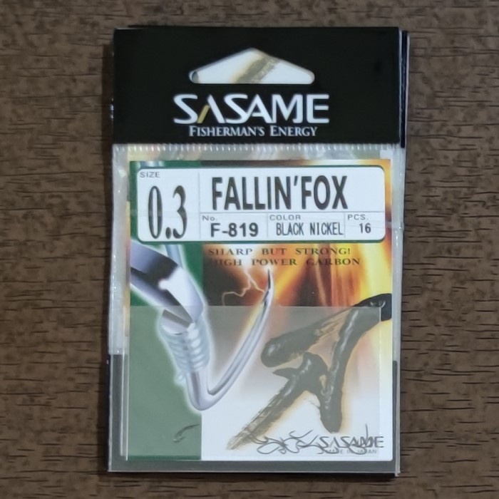 SALE SASAME FALLIN FOX F-819 ORIGINAL KAIL PANCING - 0,3