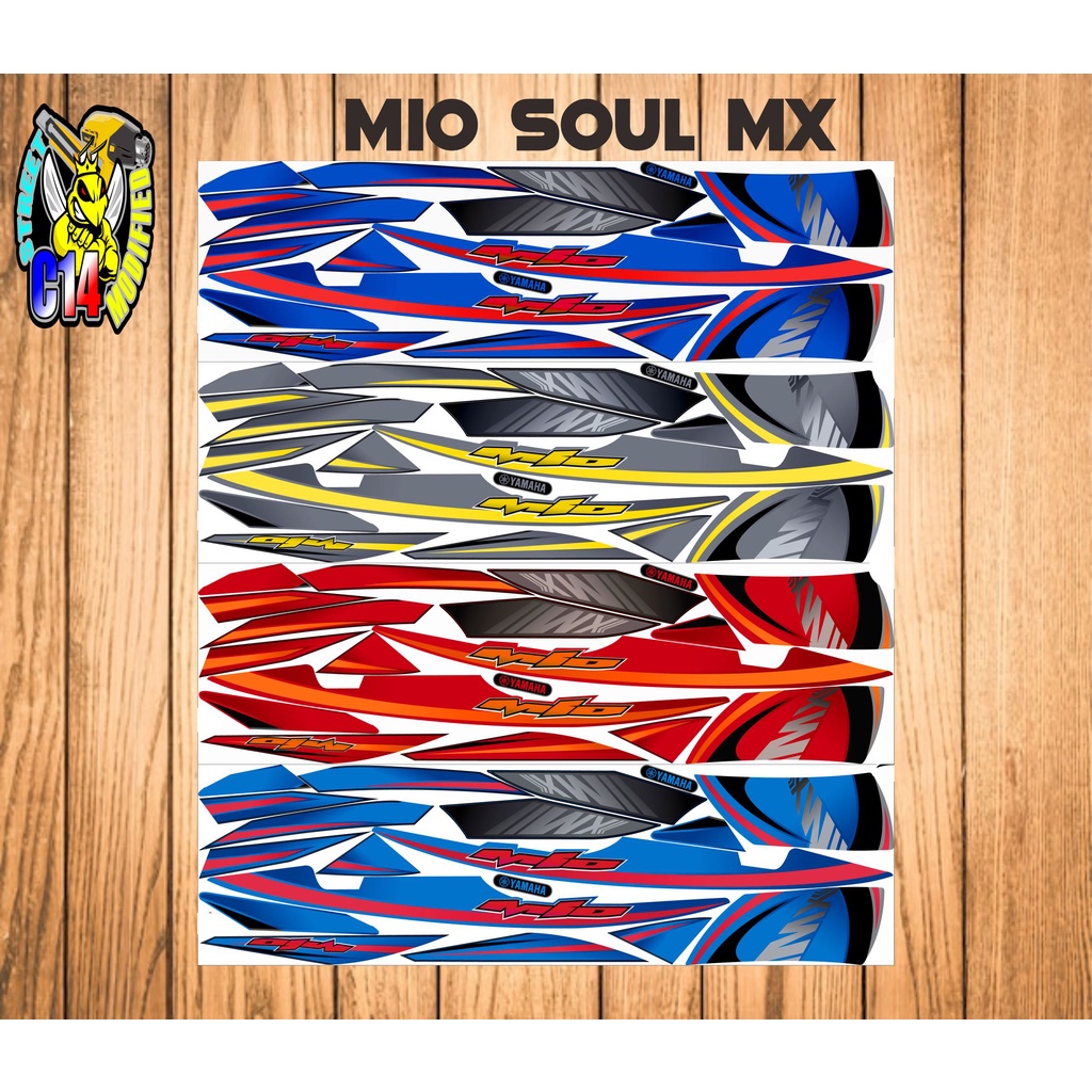STICKER /STRIPING SOUL MX THAILAND