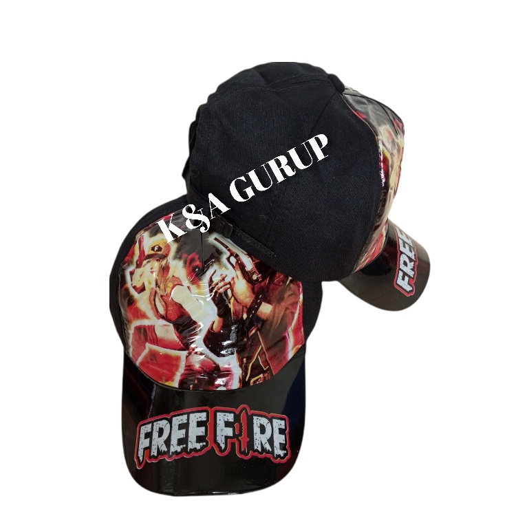 Promo Topi anak terbaru karakter FREE FIRE,MOBILE LEGENDS, IRONMAN,AVENGERS