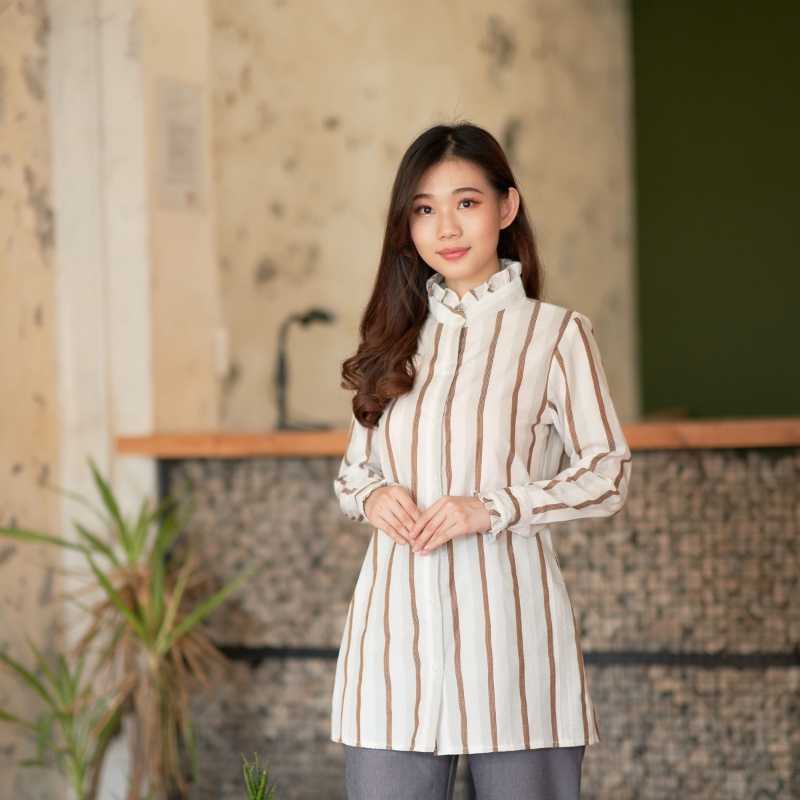 Cammomile Kemeja Wanita 1801017 kotak-6