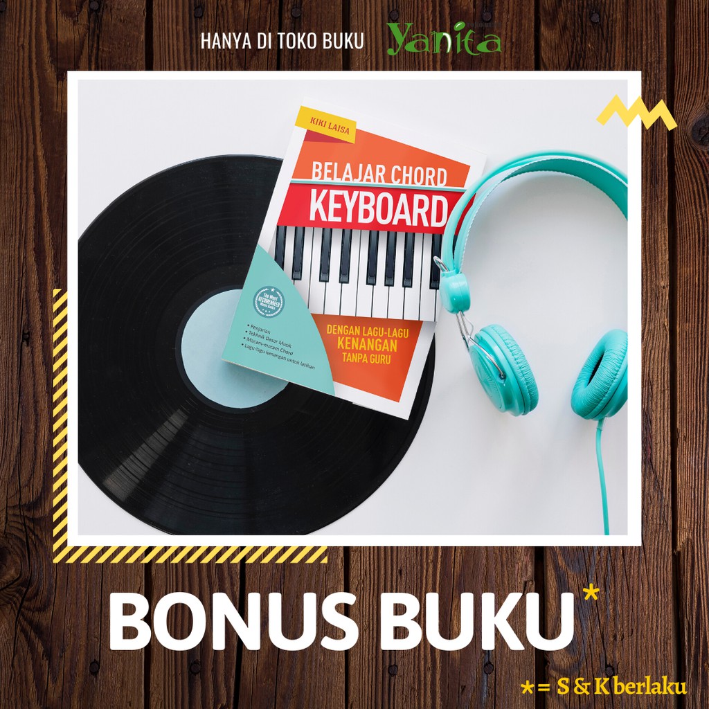 Yanita Buku Belajar Chord Keyboard