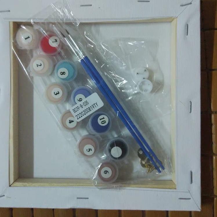 

CNH « children canvas set painting - coloring by number - prakarya anak Terkini