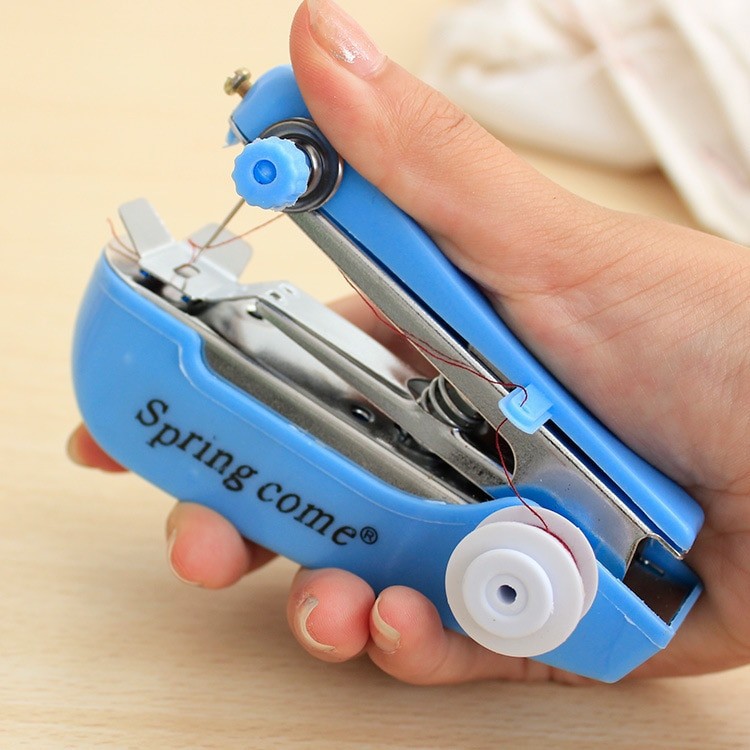 Mesin Jahit Tangan Spring Come / Mesin Jahit Tangan Mini Portable Sewing Strapless