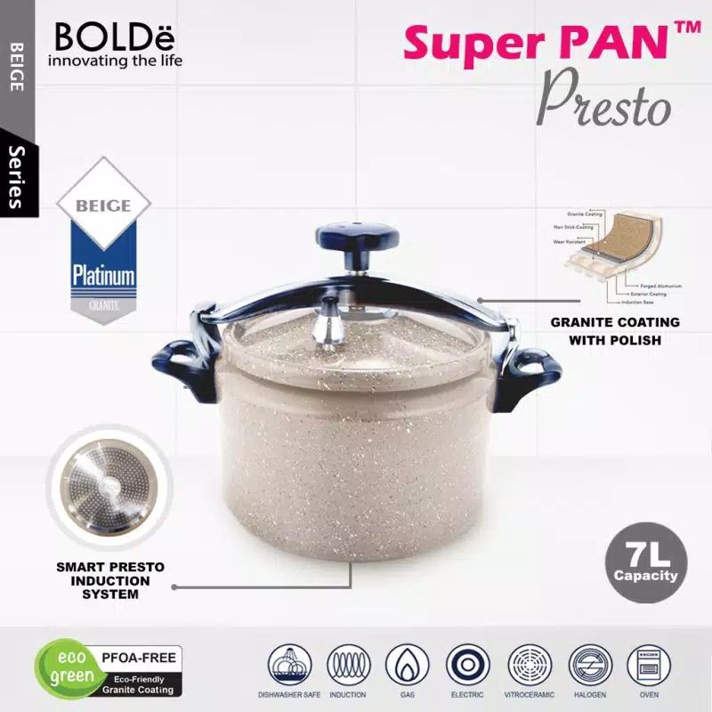 Bolde Super Pan Granite Presto 7 Liter