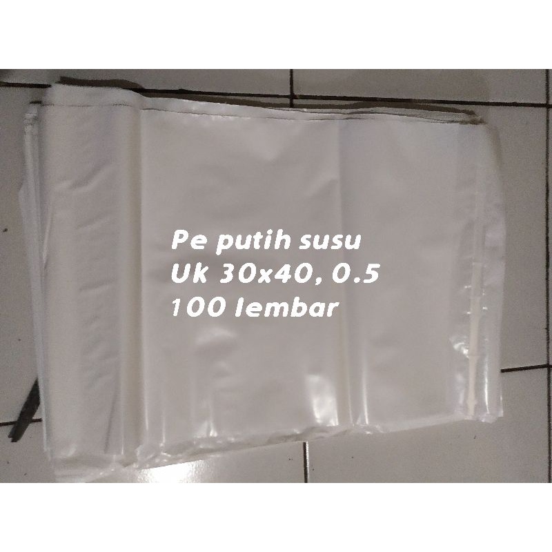 Jual Plastik Polymailer Pe Ori 30x40 Glossy Silver Dan Putih Susu Dan Hitam Indonesiashopee 2029