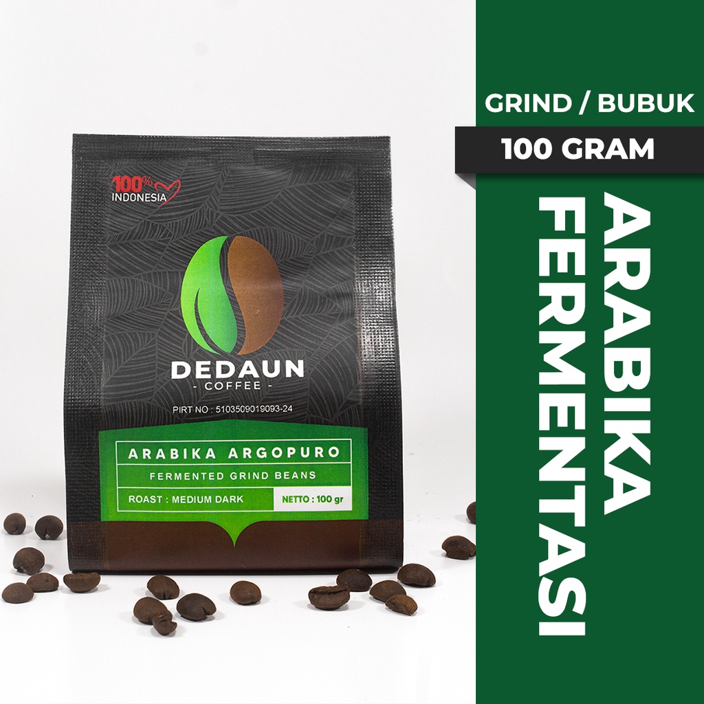 

Kopi Arabika Argopuro Fermentasi Grind / Bubuk 100 gram