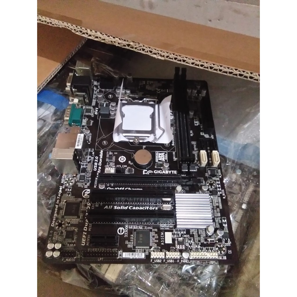 MOBO LGA 1150 H81 GIGABYTE Plus Processor celeron G1840 + RAM 4GB