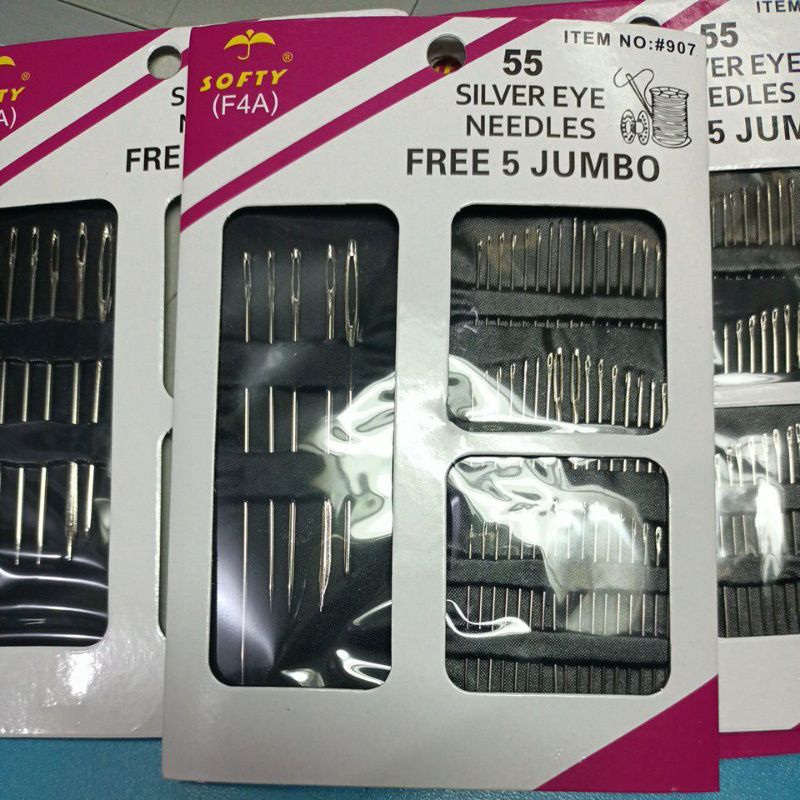 JARUM KERAJINAN 1 SET 55 PCS STAINLESS STEEL