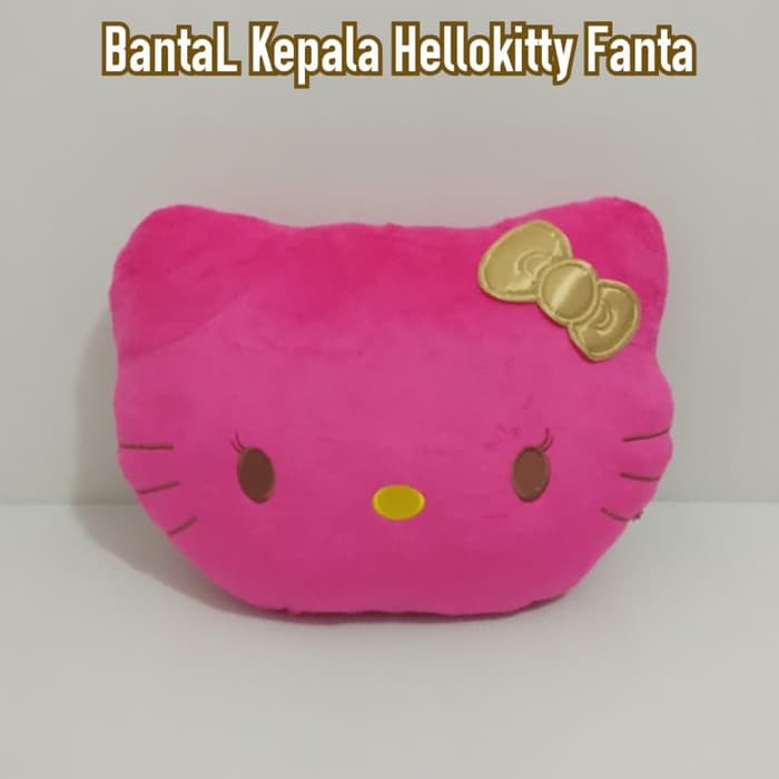BANTAL BONEKA SOFA KURSI RUANG TAMU MOBIL HELLO KITTY PINK FANTA H