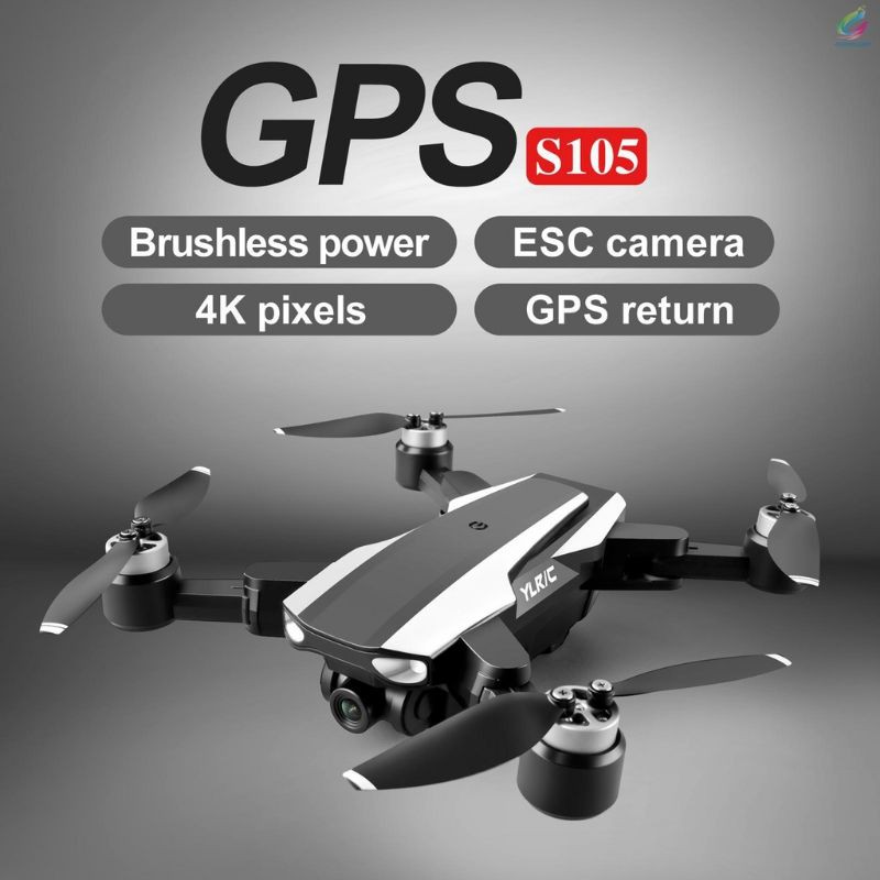 cod drone gps murah lipat s105 pro 4k kamera 5ghz