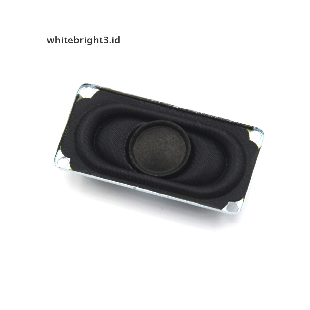 (whitebright3.id) 1pc Speaker Audio Stereo Woofer 8Ohm 8 2W 40x20mm Untuk Laptop