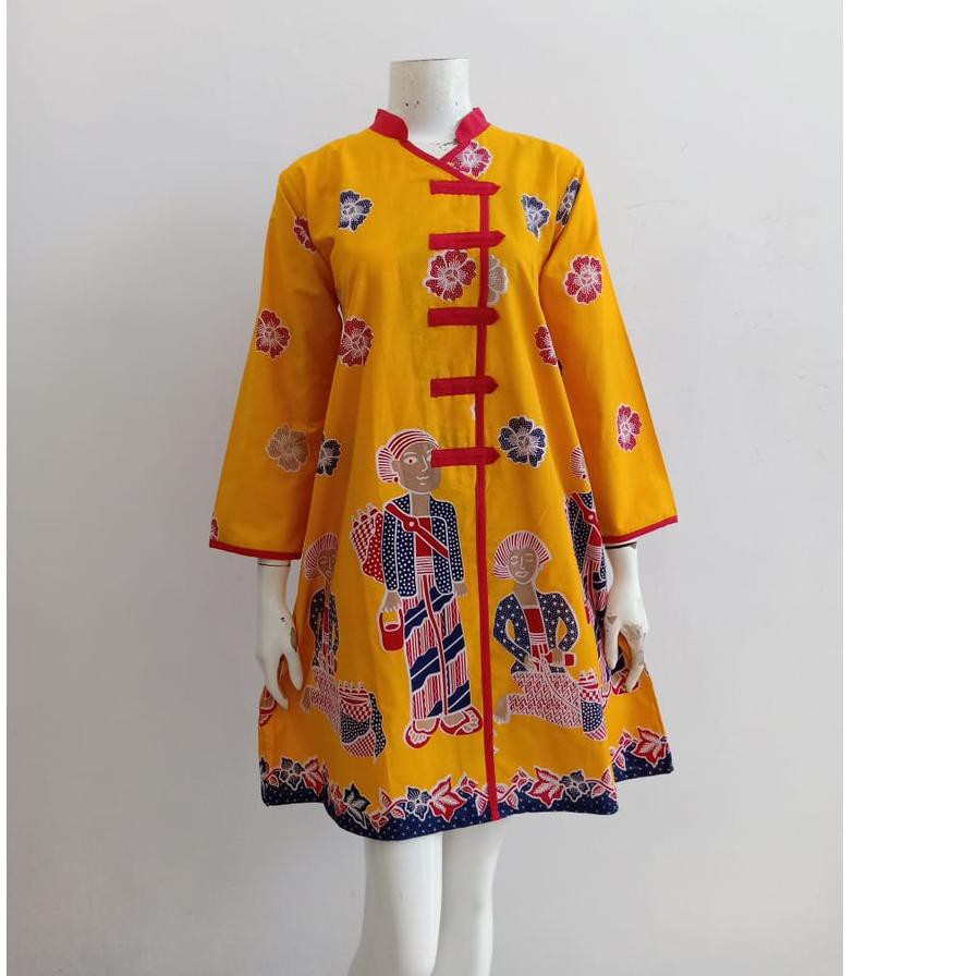 Sedang Ramai TUNIK MUSTIKA AYU | DRESS BATIK WANITA .,,.,.,