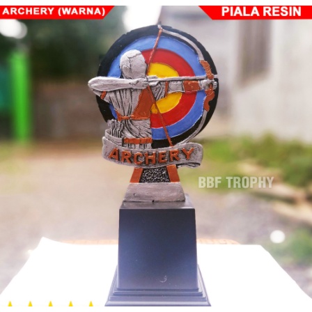 [PACKING CEPAT] Piala Panahan Archery warna / Piala kejuaraan panahan / piala panahan / piala archer