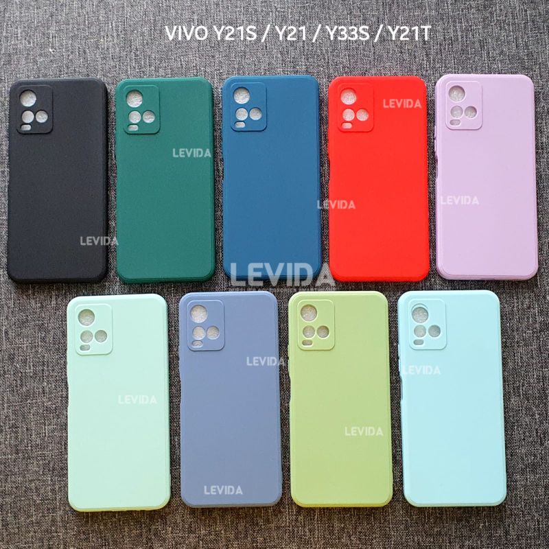Softcase Vivo Y21S Vivo Y21 Vivo Y21T Vivo Y21A Vivo Y33S Vivo Y33T  Macaron Square / Case Square Ed