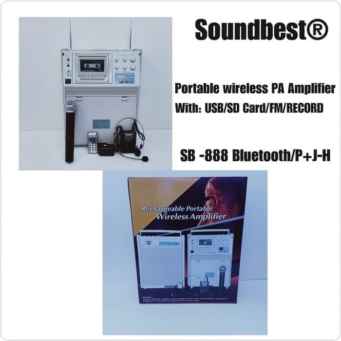 PORTABLE SPEAKER SOUNDBEST SB - 888