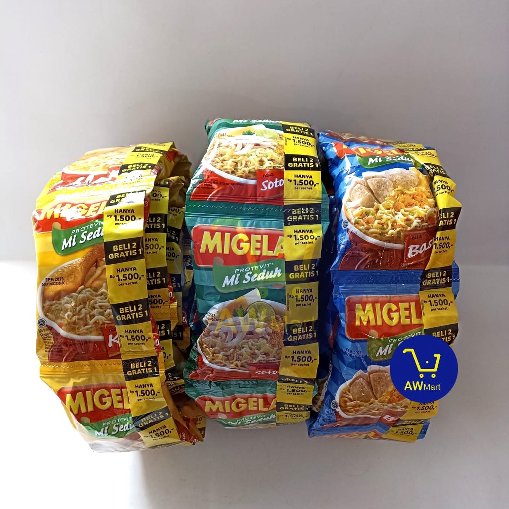 MIGELAS RENCENG ISI 1 SACHET X 28GR - ALL VARIAN [BELI 10 SACHET GRATIS 1 SACHET = 11 SACHET TOTAL]