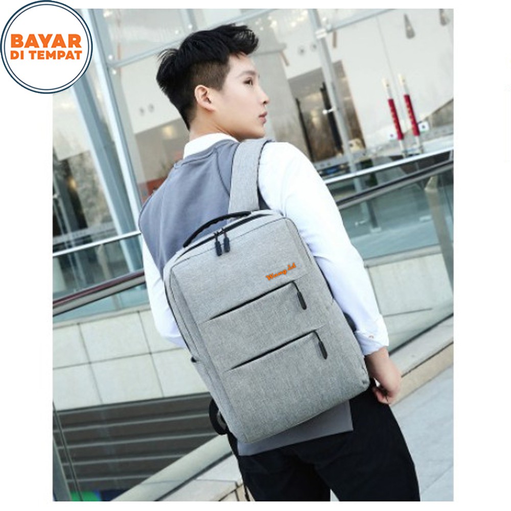 SHOPEE 6.6 SUPER SALE!! BP34 Tas Ransel Korean Lifestyle Casual Laptop Backpack