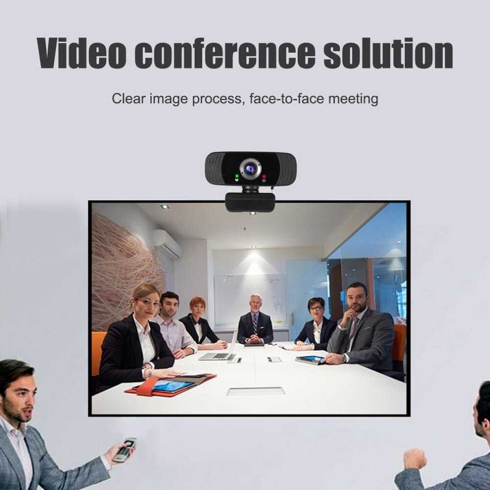 Terlariss !! Mnycxen HD Webcam Desktop Video Conference 1080P with Mic - B3