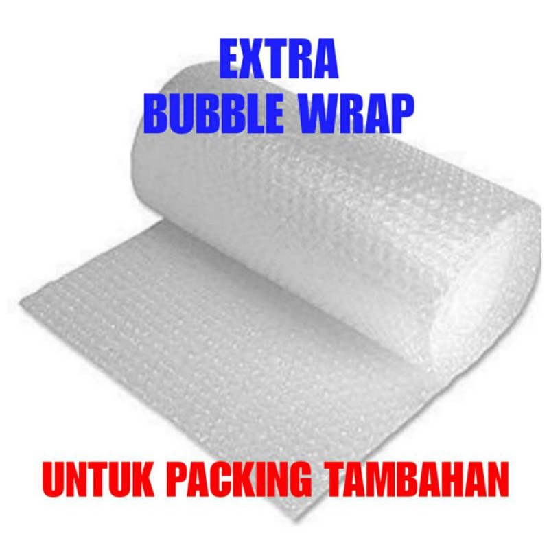 

Tambahan Packingan Bubble + Kardus