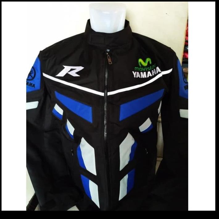 Jaket Protektor Motor/Touring Harian Club Yamaha Movistar Racing Red