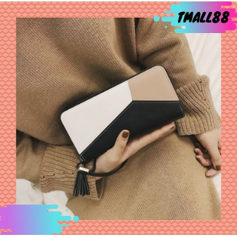 ♥TMALL88♥ DOMPET PANJANG WANITA SIMPLE / WARNA SOFT / IMPORT / REALPICT