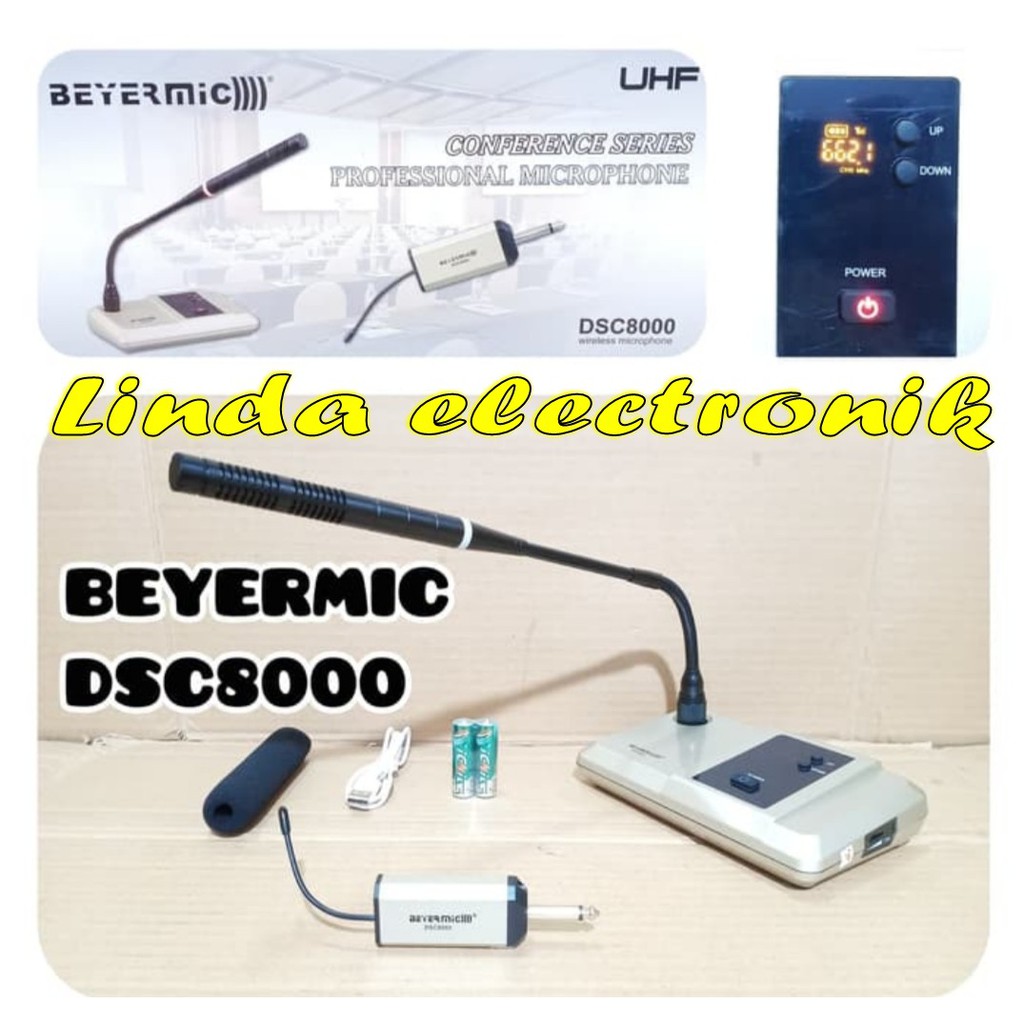 MIC MEJA WIRELESS BEYERMIC DSC8000 beyermic dsc 8000 single mic