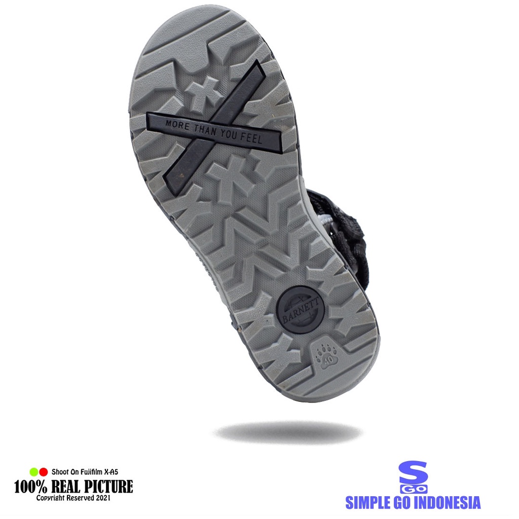 Barnett Vado Mount Sandal Gunung Pria Slide Original Sendal Hikking Cowok Casual