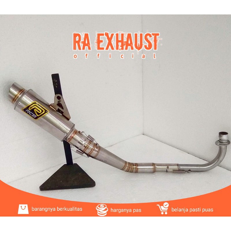 Knalpot Racing RCB / Knalpot Jupiter z1 / Jupiter z / Vega r / Vega zr / Supra x 125 / Supra Fit / R