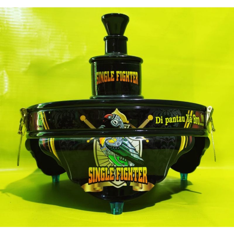 TEBOK PVC bermotif SF Lovebird