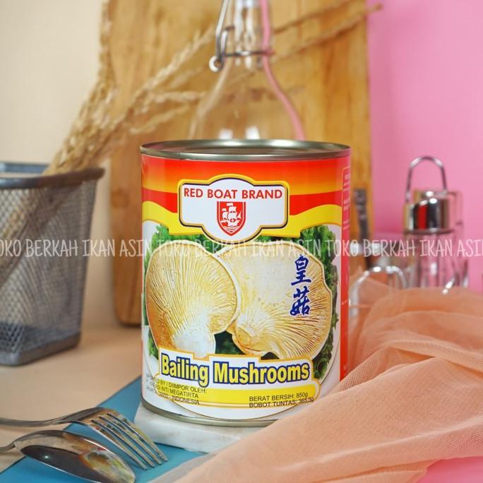 

[COD] Red Boat Bailing Mushroom 850gr / Jamur Tiram Dalam Air Garam Kaleng [COD]