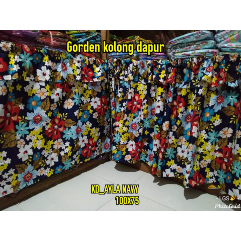 Gorden kolong dapur gorden homemade