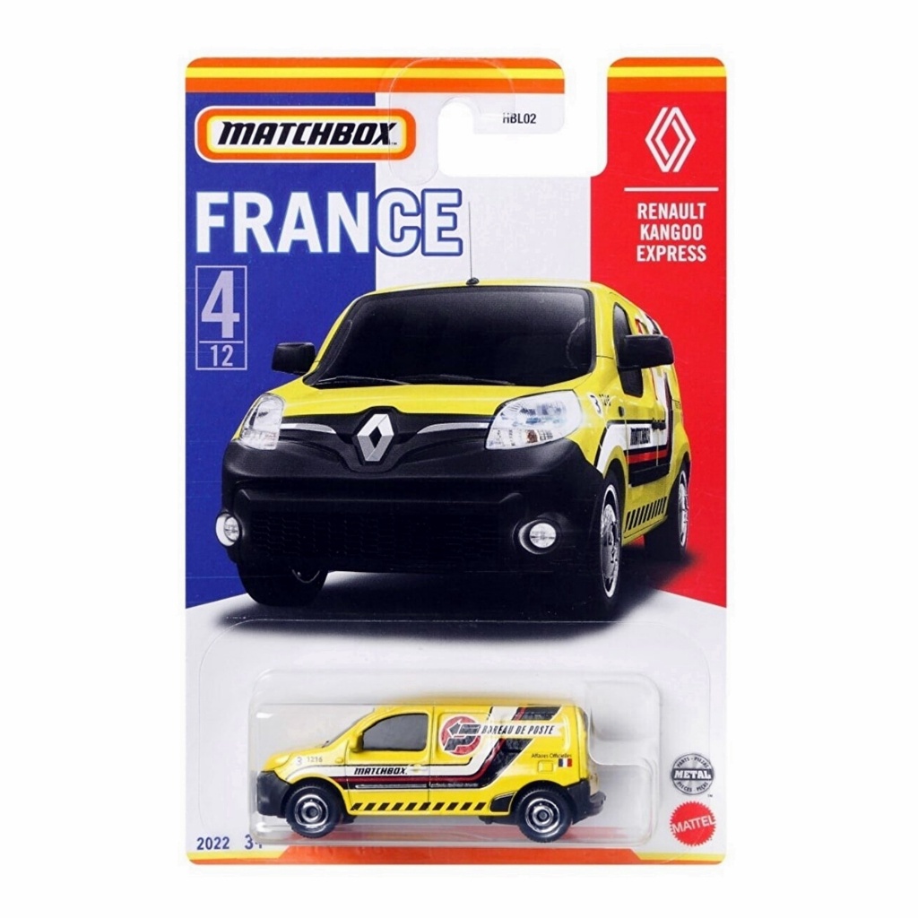 Matchbox Best Of France Renault Kangoo Express Kuning