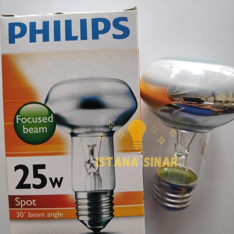 Lampu Spot NR Philips 25 watt 40 watt 60 watt / Fried chicken / Reptil