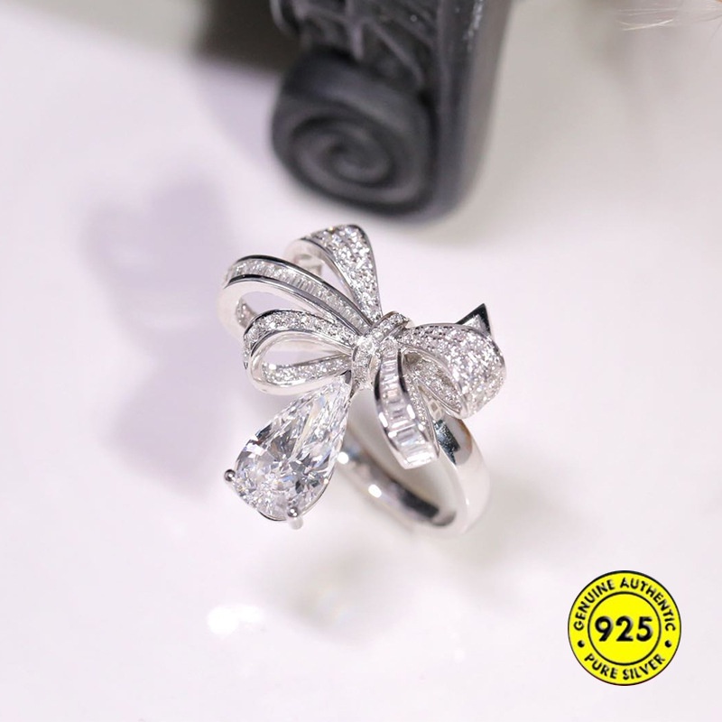 Cincin Pita Moissanite Untuk Wanita