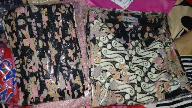Couple Batik Hyva Black / Sarimbit Batik Hayva