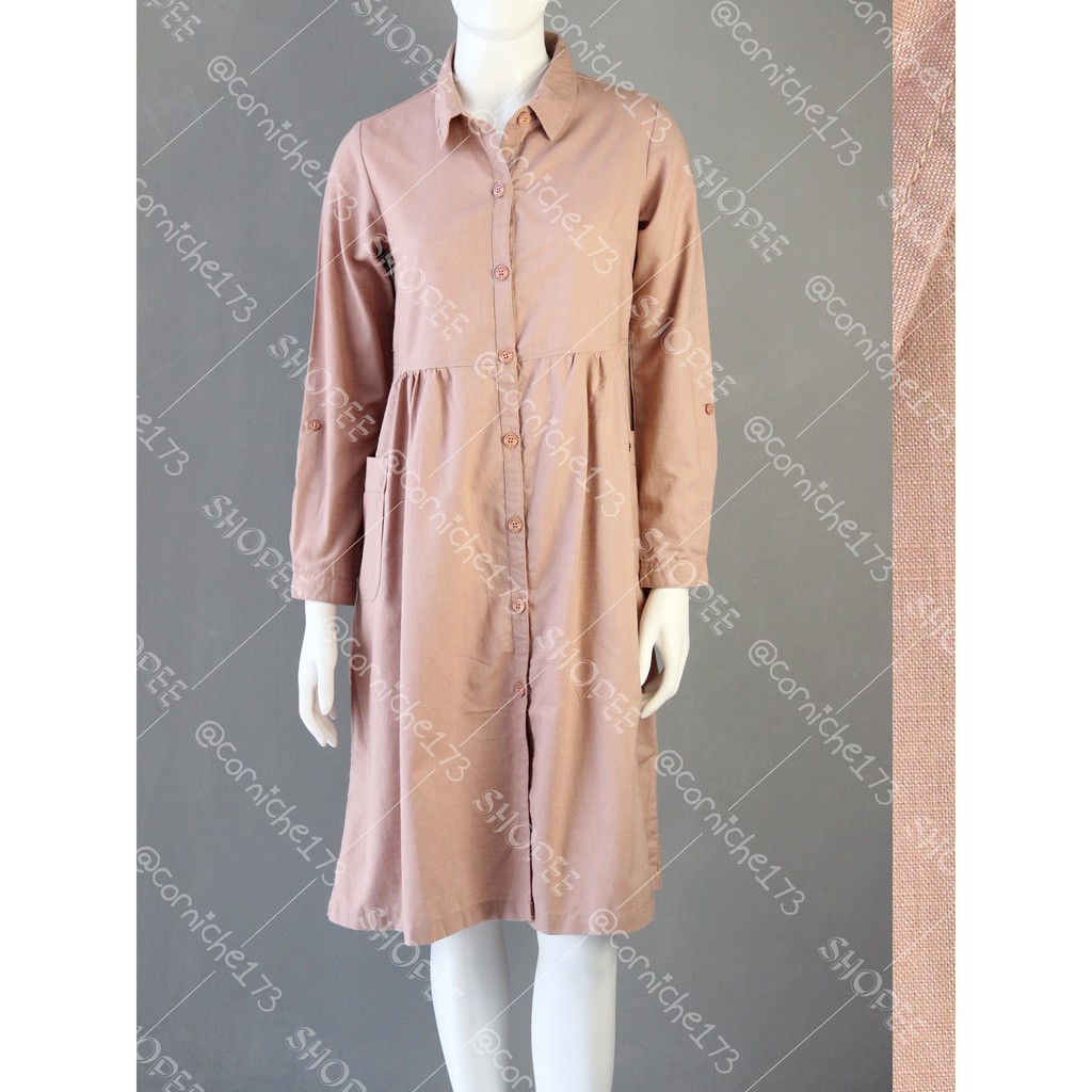 Corniche Mocca Dress Cameo Brown - CT3854