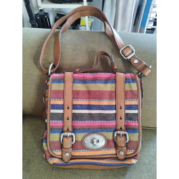 Fossil Maddox multicolor Flap Crossbody - Preloved