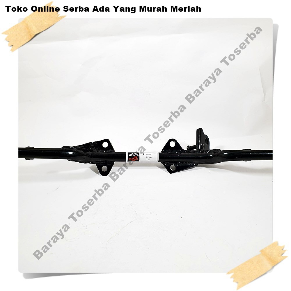 Step Besi Depan CB100 CB125 GL100 GL125 Hitam Barstep STEP Pijakan Kaki