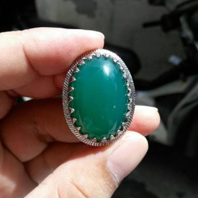 Cincin batu bacan cina bacan china (S)