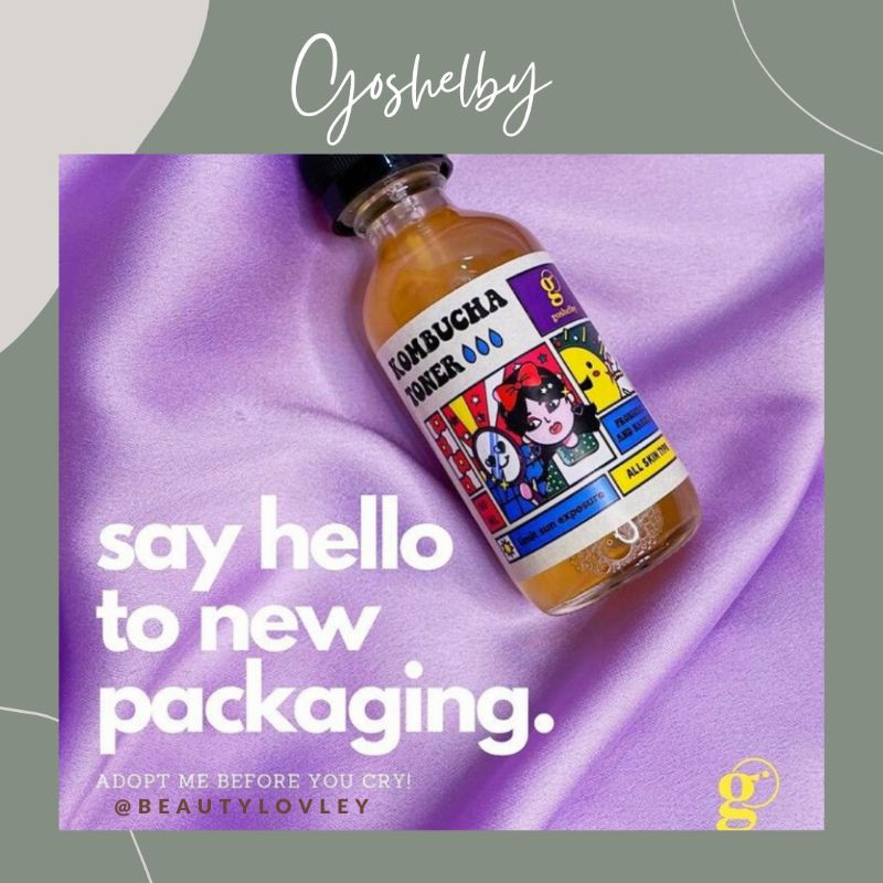 KOMBUCHA EXFOLIATING TONER GO.SHELBY