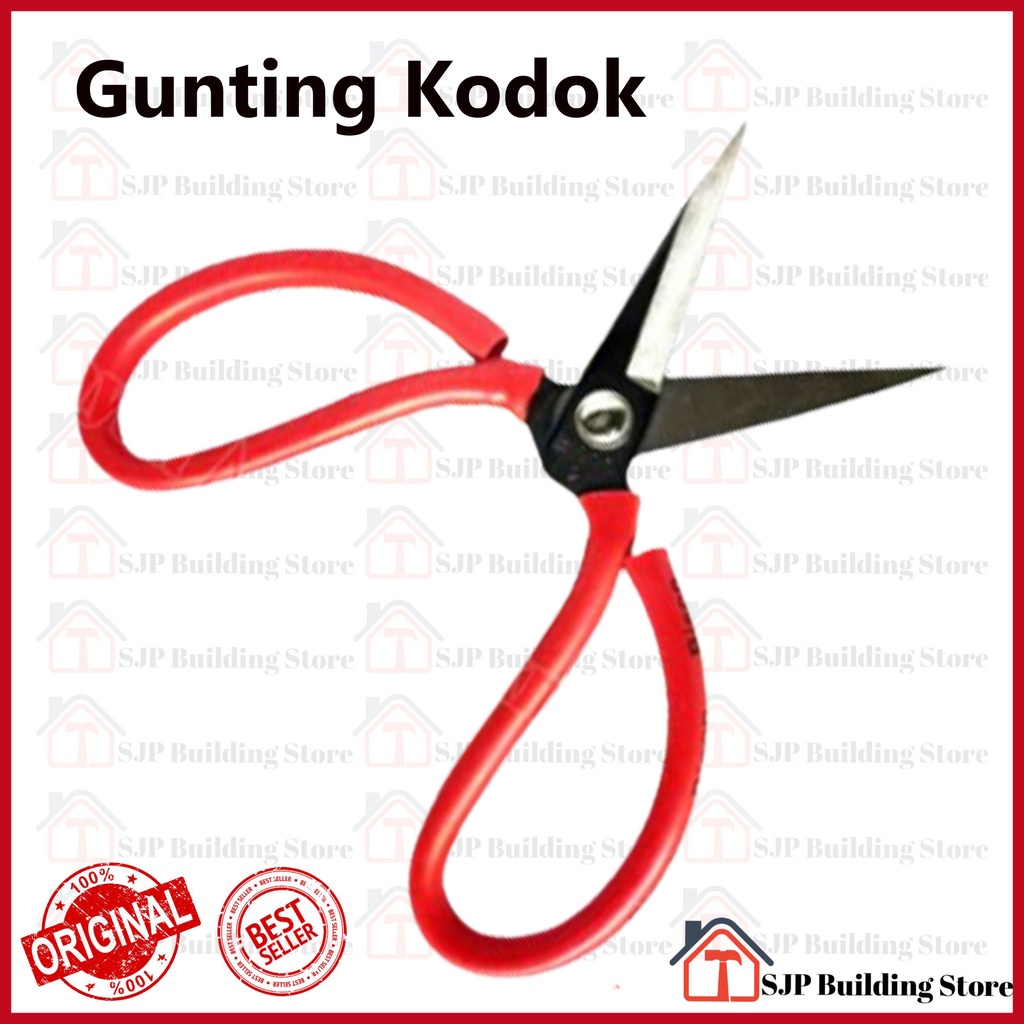 Gunting Kodok 8 Inch - Gunting Bahan Kain Tailor Scissors