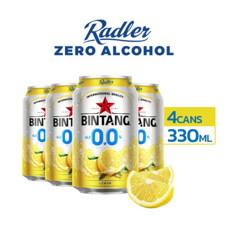 

Bintang Zero Rasa Lemon 4 Pcs x 330ml