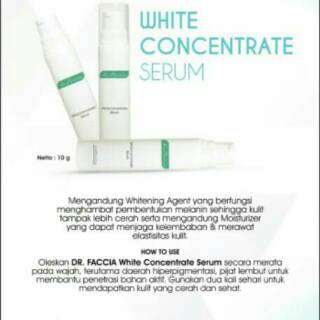 dr Faccia White Concentrate Serum