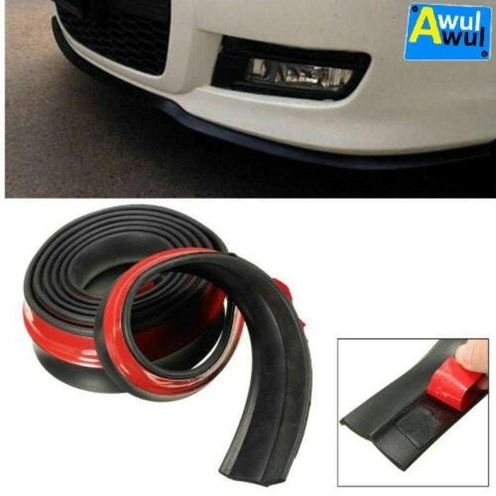 KARET PELINDUNG BEMPER DEPAN MOBIL BUMPER PROTECTOR CAR RUBBER KARET BEMPER MOBIL SAMURAI