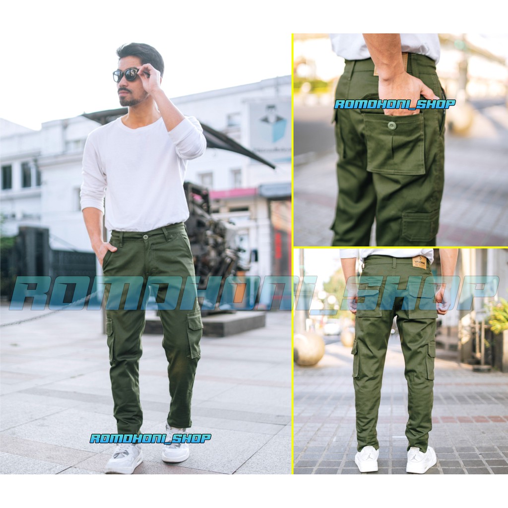 Celana Cargo Panjang Pria Army CELANA CARGO PANTS celana panjang pria
